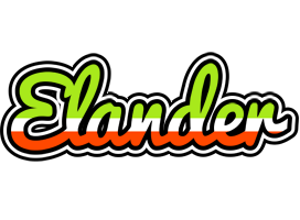 Elander superfun logo