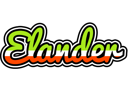 Elander superfun logo