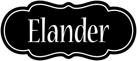 Elander welcome logo