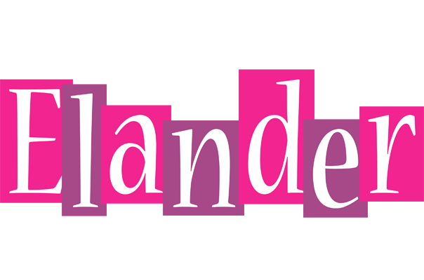 Elander whine logo