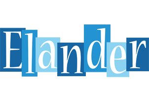 Elander winter logo