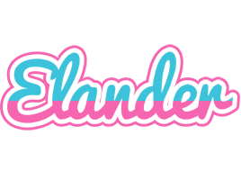 Elander woman logo