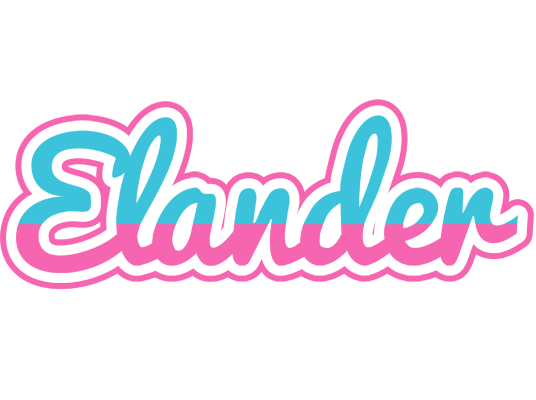 Elander woman logo