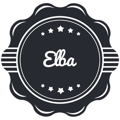 Elba badge logo