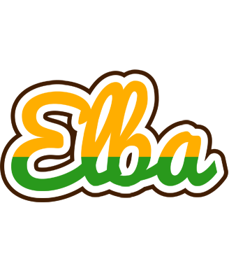 Elba banana logo