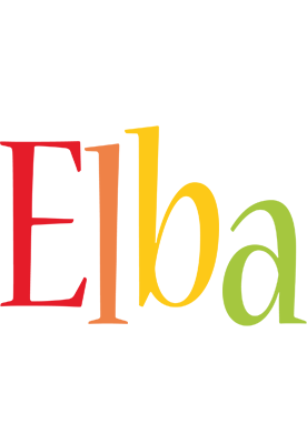 Elba birthday logo