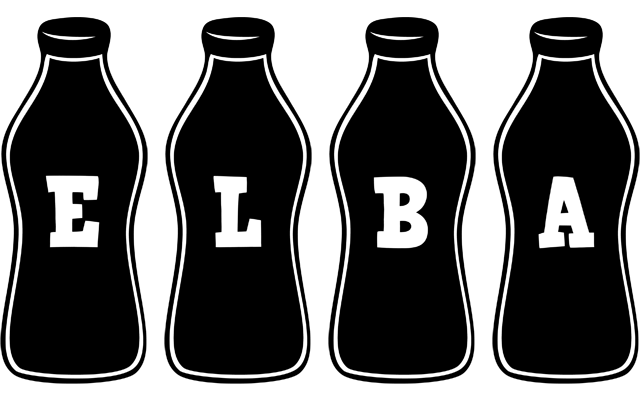 Elba bottle logo