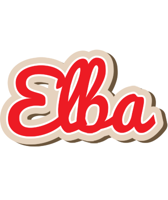 Elba chocolate logo