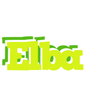 Elba citrus logo