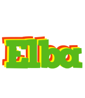 Elba crocodile logo