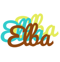 Elba cupcake logo