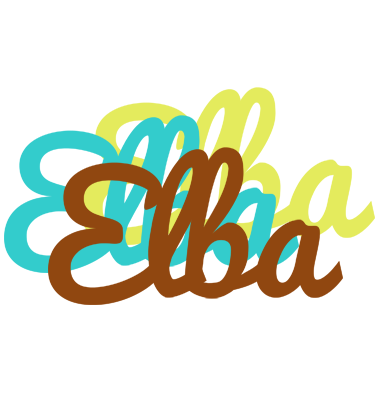 Elba cupcake logo