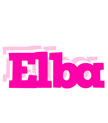 Elba dancing logo
