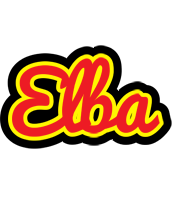 Elba fireman logo