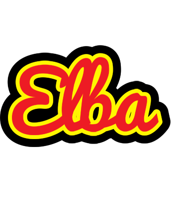 Elba fireman logo
