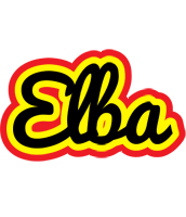 Elba flaming logo