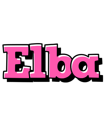 Elba girlish logo