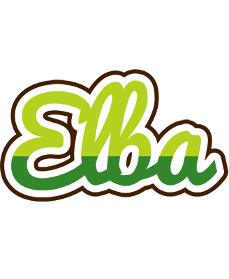 Elba golfing logo