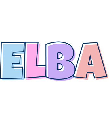 Elba pastel logo