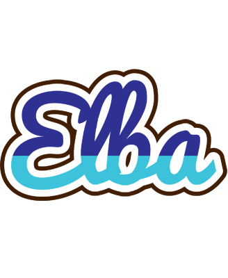 Elba raining logo