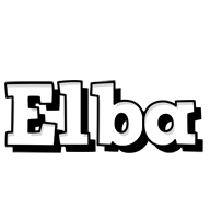 Elba snowing logo