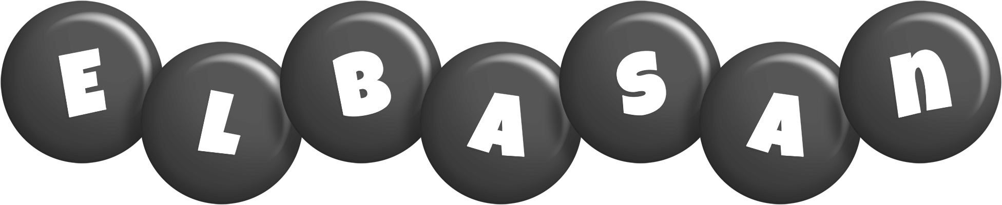 Elbasan candy-black logo