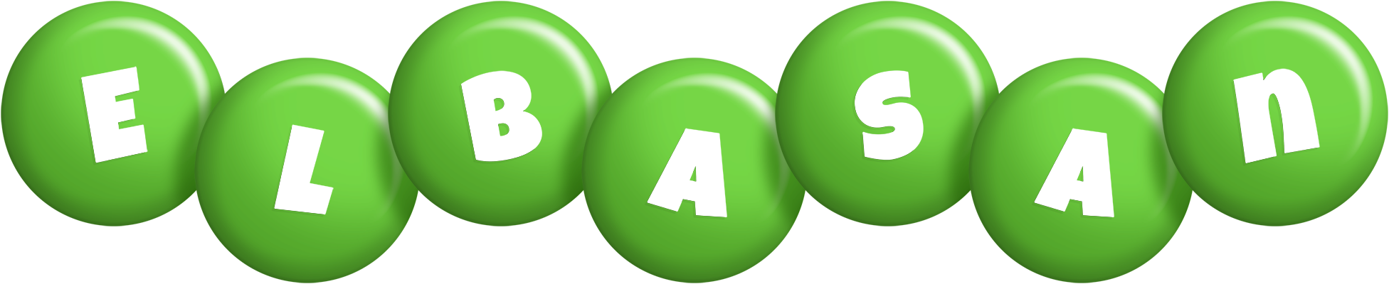 Elbasan candy-green logo