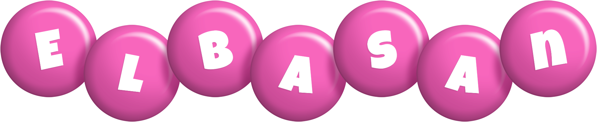 Elbasan candy-pink logo