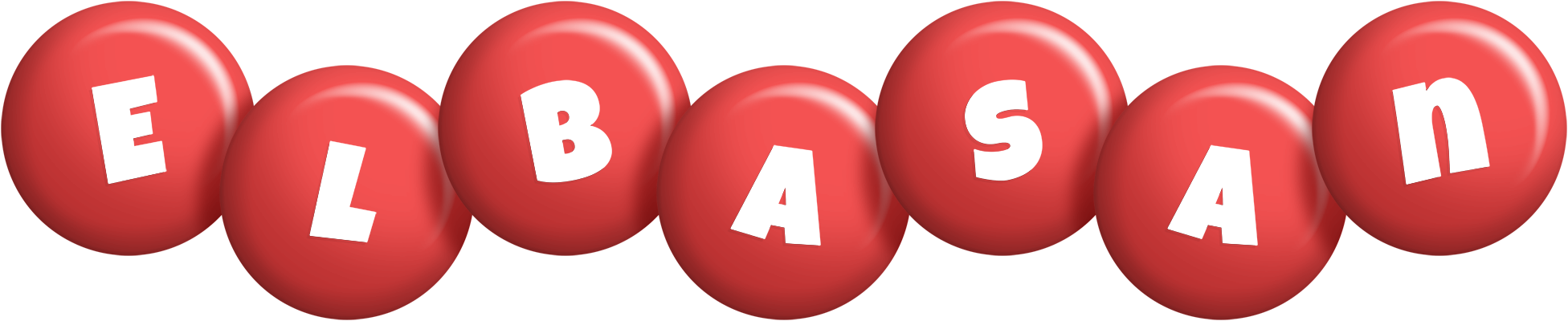 Elbasan candy-red logo