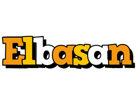 Elbasan cartoon logo