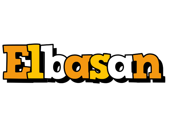 Elbasan cartoon logo