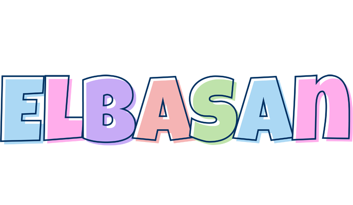 Elbasan pastel logo