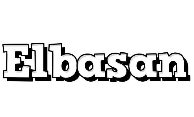 Elbasan snowing logo