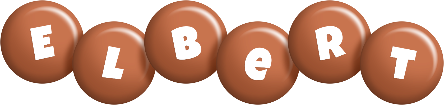 Elbert candy-brown logo