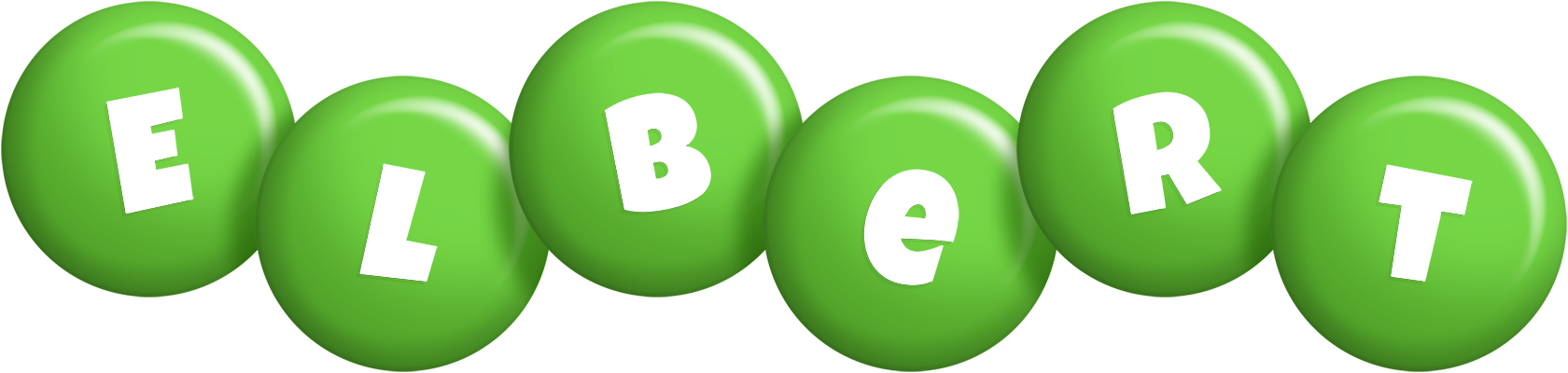 Elbert candy-green logo