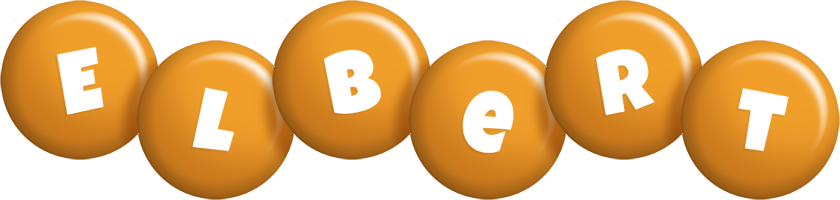 Elbert candy-orange logo