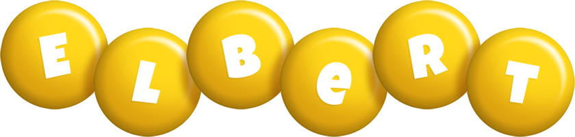 Elbert candy-yellow logo