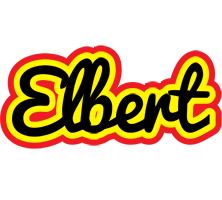 Elbert flaming logo