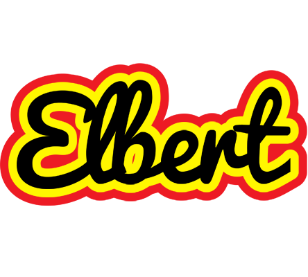 Elbert flaming logo