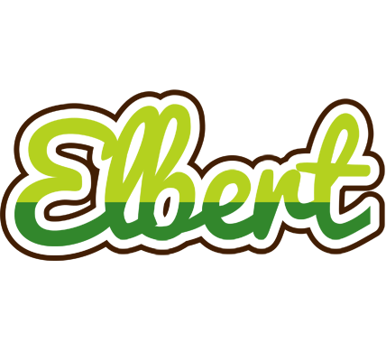 Elbert golfing logo