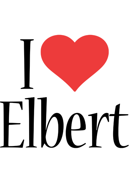Elbert i-love logo