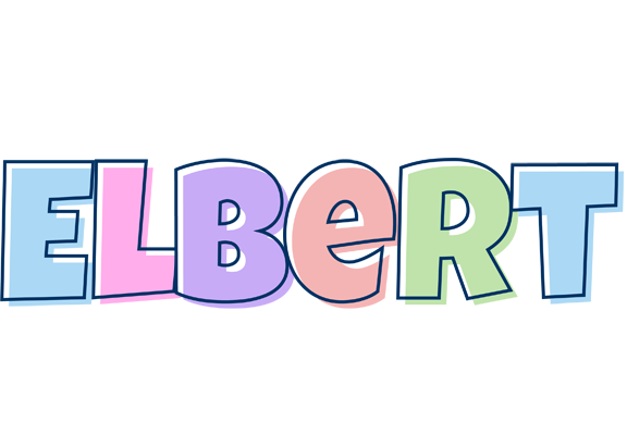 Elbert pastel logo