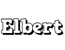 Elbert snowing logo