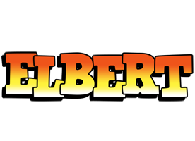 Elbert sunset logo