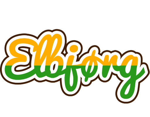 Elbjørg banana logo