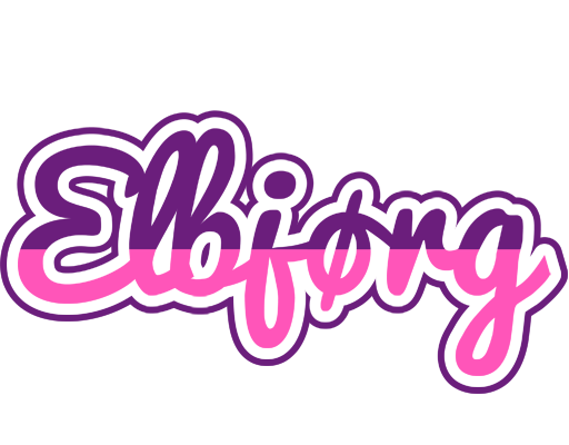 Elbjørg cheerful logo