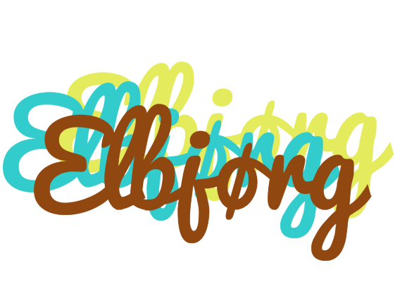 Elbjørg cupcake logo