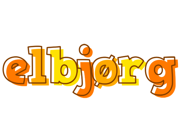 Elbjørg desert logo