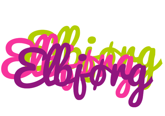 Elbjørg flowers logo