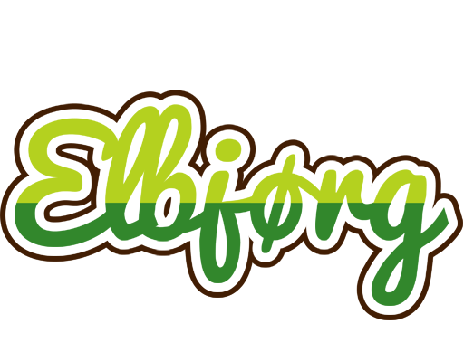 Elbjørg golfing logo